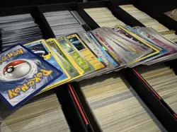 1000 Pokemon Cards STREAMER BULK Common Uncommons Rares + 50 HOLOS NM NO ENERGY - Image 2