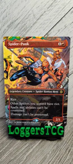 MTG Spider-Punk / SPM 0207 R NM - Image 1