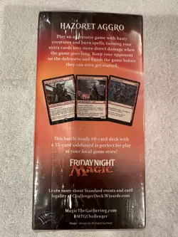 Magic The Gathering Hazoret Aggro Challenger Deck Sealed MTG 2018 Ready Play - Image 4