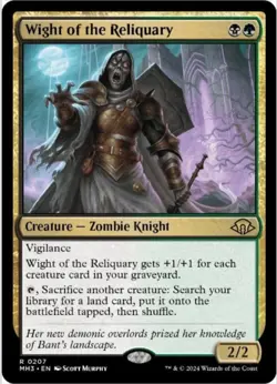 Wight of the Reliquary (Foil, #207, NM) Modern Horizons 3 (MH3), MTG - Image 1