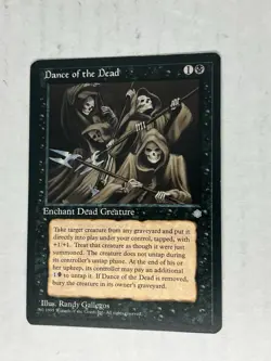 1995 Magic The Gathering Ice Age Dance of the Dead X 4 - Light Play - Image 4