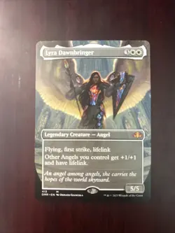 Lyra Dawnbringer Borderless #413 Dominaria Remastered Magic: The Gathering - Image 1