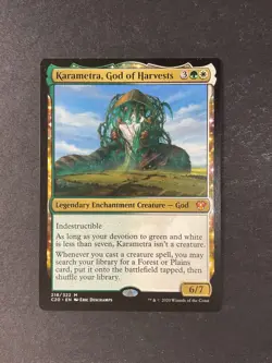 Karametra, God of Harvests - Commander 2020 - Magic the Gathering - MTG - Foil - Image 1
