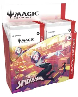 Magic: The Gathering Marvel’s Spider-Man Collector Booster Box 12 Packs - Image 1