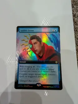 Magic The Gathering Spider-Man FOIL, PROMO P 0284 Spider-Sense Pack Fresh ! - Image 1