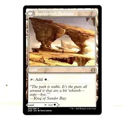MTG Branchloft Pathway Boulderloft Pathway Zendikar Rising 258/280 Regular NM - Image 2