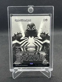 2025 Magic The Gathering Spiderman Opposition Agent #0019 Borderless Non-Foil - Image 1