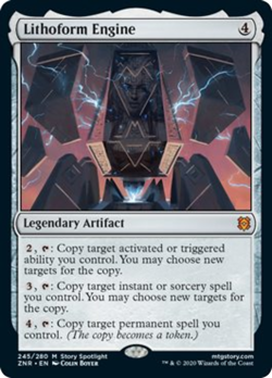 Lithoform Engine FOIL Zendikar Rising HEAVILY PLD Mythic Rare MTG CARD ABUGames - Image 1