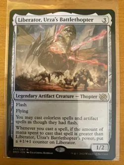 Liberator, Urza's Battlethopter 237/287 MTG The Brother's War NM Pack Fresh - Image 1