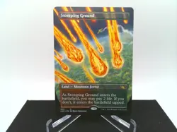 Stomping Ground 280 Borderless Unfinity UNF MTG Magic - Image 1