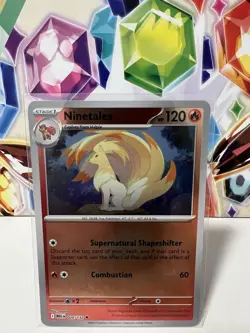 Ninetales 020/132 Uncommon Reverse Holo - Pokemon TCG Mega Evolution - NM - Image 1