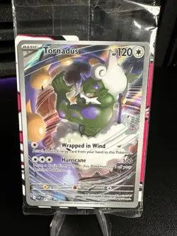 Pokemon TCG White Flare - Tornadus 210 Black Star Promo Full Art Sealed - Image 1
