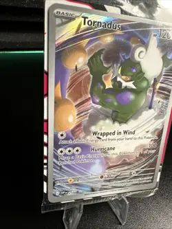 Pokemon TCG White Flare - Tornadus 210 Black Star Promo Full Art Sealed - Image 2