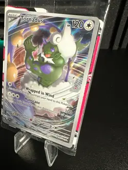 Pokemon TCG White Flare - Tornadus 210 Black Star Promo Full Art Sealed - Image 3