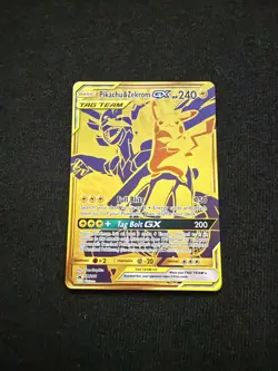 Pikachu & Zekrom GX SM248 Promo Black Star Holo Rare Pokemon TCG NM FAST SHIP! - Image 1