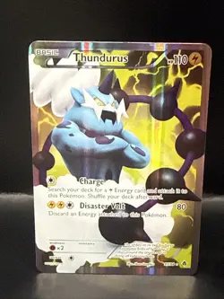 Pokemon Thundurus (97 Full Art) 97/98 Emerging Powers Holo A - Image 1
