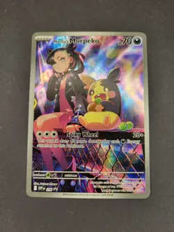 Marnie's Morpeko 206 Holo - Scarlet & Violet Promo - Pokemon TCG NM - Image 1