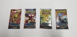 XY Steam Siege 4 Different Arts - Sealed 4 = Booster Pack Lot - Pokemon XY TCG - Image 1