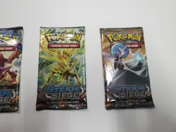 XY Steam Siege 4 Different Arts - Sealed 4 = Booster Pack Lot - Pokemon XY TCG - Image 3