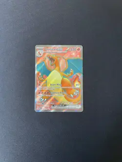 Charizard EX 183/165 Pokemon TCG Scarlet & Violet 151 Ultra Rare Full Art NM - Image 1