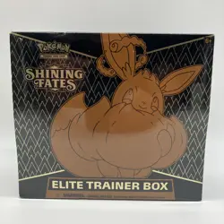 Pokemon TCG Shining Fates ETB Elite Trainer Box Factory Sealed - Image 1