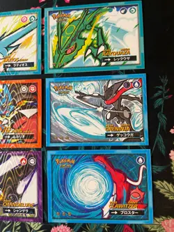 🔥 x9 Mega Rayquaza Shiny Greninja Safari 2.0 Non-TCG Holo Pokemon Cards🔥 - Image 2