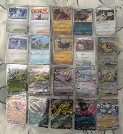 Pokemon Japanese Terastal Festival Lot Of 20 (9 Pokeball Reverse Holo + 11 EX) - Image 1