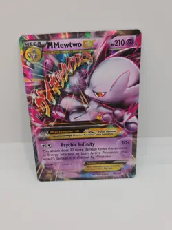 Mega Mewtwo EX 64/162 XY Breakthrough Ultra Rare Holofoil Pokemon TCG - Image 2