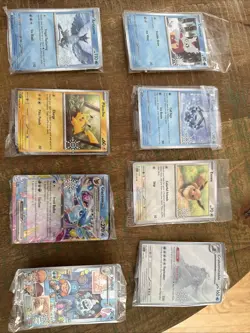 Pokemon 2025 Holiday Calendar Stamped Promos (COMPLETE SET OF 8) SEALED - Image 1