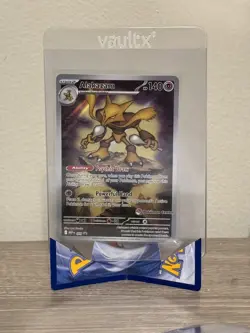 Pokemon Center Stamped Alakazam 009 Pokemon Mega Evolutions -ETB Promo - Image 1