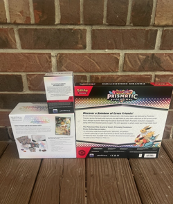 BRAND NEW-Pokemon TCG Prismatic Evolutions Poster/Booster/Elite Trainer Bundle - Image 2