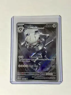 Steelix 150/132 Illustration Rare Pokemon Mega Evolution English NM - Image 2
