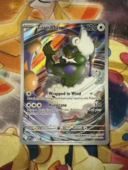 Tornadus Pokemon TCG SV Black Star Promo Full Art #210 NM - Image 1