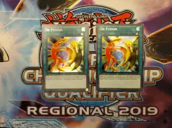 Yugioh De-Fusion - LCKC-EN044 - Secret Rare - 1st Edition NM x2 - Image 1
