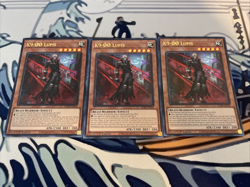 Yugioh K9-OO Lupis x3 Ultra Rare JUSH-EN034 Near Mint - Image 1
