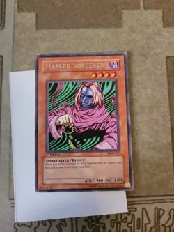 YUGIOH MASKED SORCERER MRD-019 RARE 1ST ED MP - Image 2