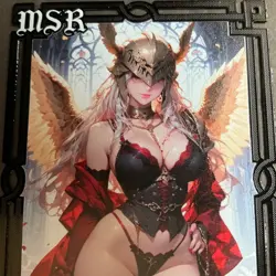 Goddess Story Gold METAL Card - Serial Number #015/200! Anime Bikini Girl - Image 2