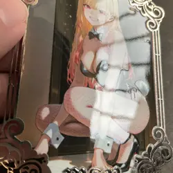 Goddess Story Gold METAL Card - Serial Number #026/100! Anime Bikini Marin - Image 5