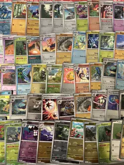 Pokemon Black Bolt White Flare Pokeball Reverse Lot - 88 Cards - Image 4
