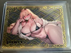 Goddess Story Gold METAL Card - Serial Number #026/200! Anime Bikini Power - Image 5