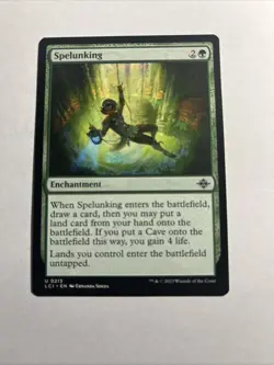 Spelunking - The Lost Caverns of Ixalan MTG Plus Bonus Card!!! - Image 1