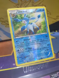 Pokemon TCG Glaceon XY Furious Fists 19/111 Reverse Holo Rare Card Great Artwork - Image 2