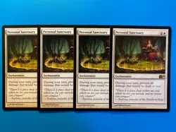 MTG 4x Personal Sanctuary Core Set 2012 M12 Magic the Gathering Card x4 NM - Image 1