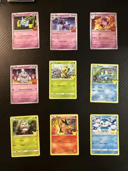Pokemon TCG 9 Card Lot All Holo & Reverse Holo - EPL Lot 6 - Image 1