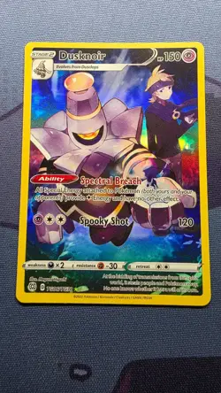 Pokemon TCG Dusknoir Card Trainer Gallery TG06/TG30 Brilliant Stars NM - Image 1