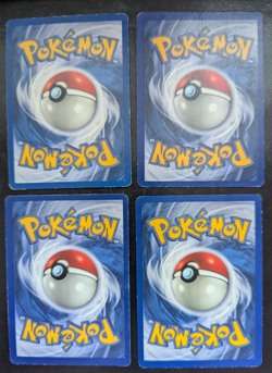 WOTC Base Set Holos 151 Pokemon 4 Card Lot vintage Holofoil Rare TCG Classic - Image 2