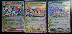 Tera Pokemon Ultra Rare ONLY Rainbow Borders Lot of 9 NM Cards - Image 4