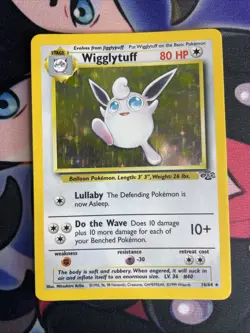 Pokemon WOTC Card - Wigglytuff - Jungle Set - Holo Rare - 16/64 Lp - Image 1