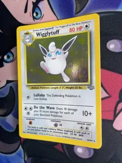 Pokemon WOTC Card - Wigglytuff - Jungle Set - Holo Rare - 16/64 Lp - Image 3