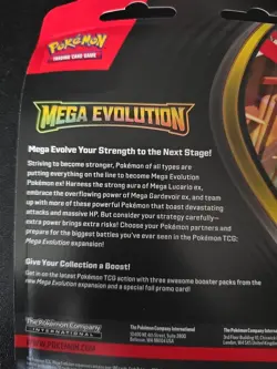 Pokemon Cards Mega Evolution 3 Pack Booster Blister Sealed Lot 4 - Image 4